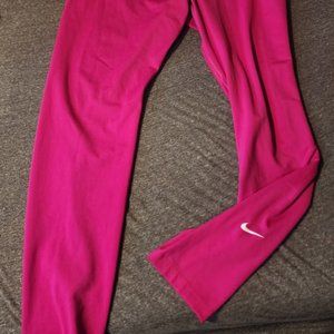 XXL Nike One Fireberry Pink High waisted Leggings